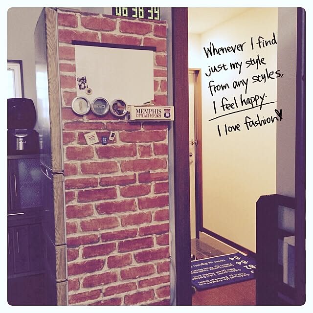 玄関 入り口 Nico And 壁紙diy Diy ダイソー などのインテリア実例 15 04 19 19 16 52 Roomclip ルームクリップ