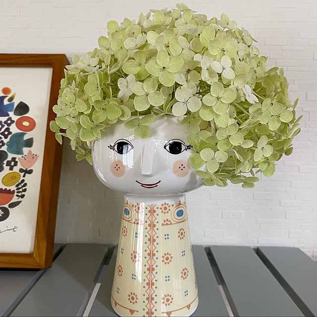 写真付きレビュー クーポン利用で最大5000円オフ Bjorn Wiinblad ビヨン ヴィンブラッド エヴァ フラワーベース ソフトイエロー 雑貨 ギフト 贈り物の通販商品 口コミ情報 Roomclipショッピング