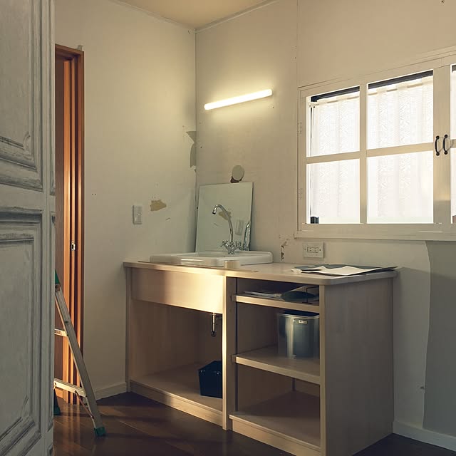 洗面ボウル 埋め込み型 600 大きい リフォーム 交換 陶器製 おしゃれ 白 ホワイト 改装 Diy 新生活 大型 オーバーカウンター 四角型 スクエア 幅60cm Ink hのレビュー クチコミとして参考になる投稿2枚 Roomclip ルームクリップ