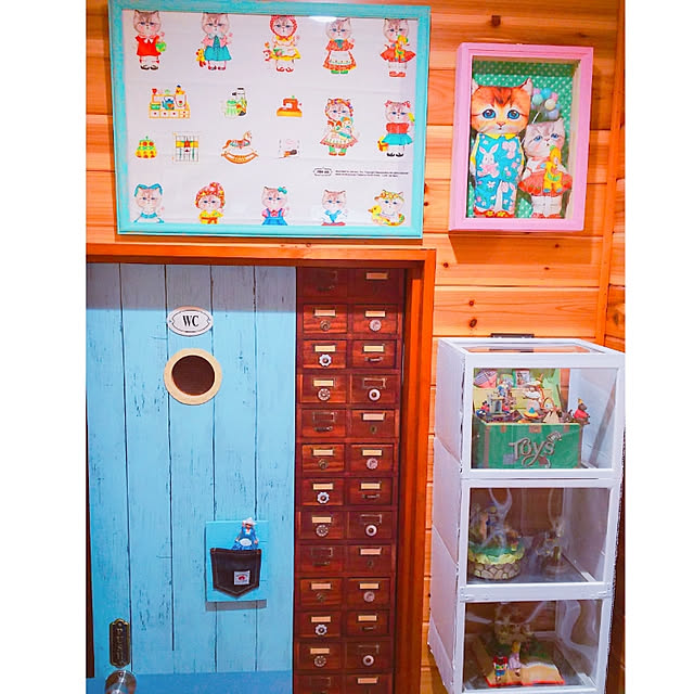 カモ井加工紙 壁紙用シート 引き出しのレビュー クチコミとして参考になる投稿16枚 Roomclip ルームクリップ