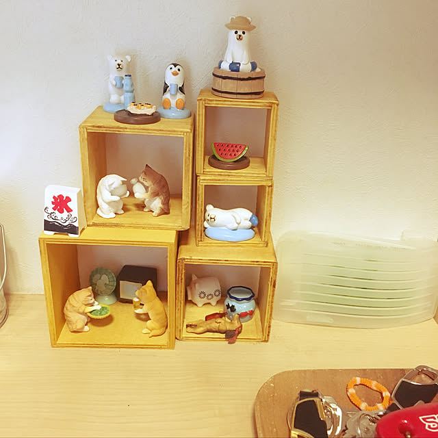 タカラトミーアーツ アフター5の動物たち2軒目 今週もお疲れ様でした 全5種のレビュー 口コミとして参考になる投稿1枚 Roomclip ルームクリップ