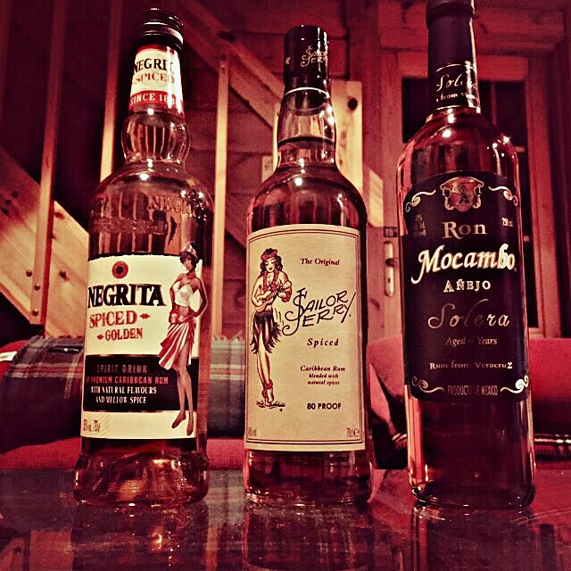 棚 Sailor Jerry ラム酒 ログハウス アメリカンのインテリア実例 16 01 29 19 48 16 Roomclip ルームクリップ