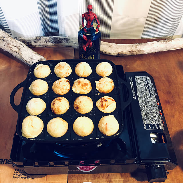 イワタニ Iwatani イワタニ フッ素加工 たこ焼きプレート Cb P Taf 黒のレビュー 口コミとして参考になる投稿4枚 Roomclip ルームクリップ