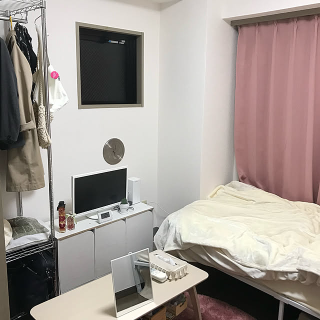 ニトリ シングルパイプベッド バジーナstn2 Wh Ww のレビュー 口コミとして参考になる投稿3枚 Roomclip ルームクリップ