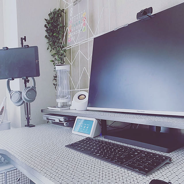 パソコンデスク L字型 1cm おしゃれ 机 Pcデスク ワークデスク コーナーデスク ゲーミングデスク オフィスデスク 学習机 勉強机 作業机 シンプル 北欧 収納 棚付き ラック付き ディスプレイ棚付き L字デスク 1cm幅 Merrily メラリー デスク単体販売のレビュー