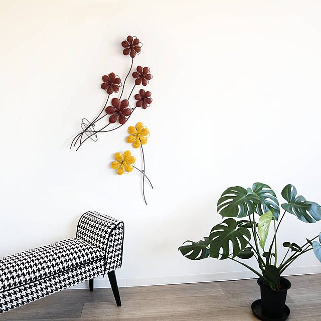 かわ畑貿易 アイアン 壁飾り 花 フラワーレッド ウォールデコ 1503ifh004のレビュー 口コミとして参考になる投稿1枚 Roomclipショッピング