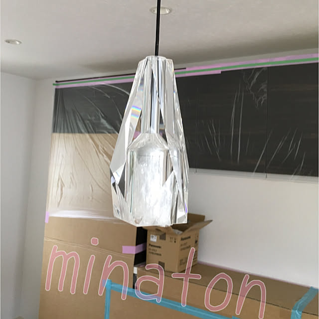 キッチン マイホーム引き渡し間近 マイホーム計画 アメブロやってます 照明 などのインテリア実例 17 08 16 13 22 42 Roomclip ルームクリップ