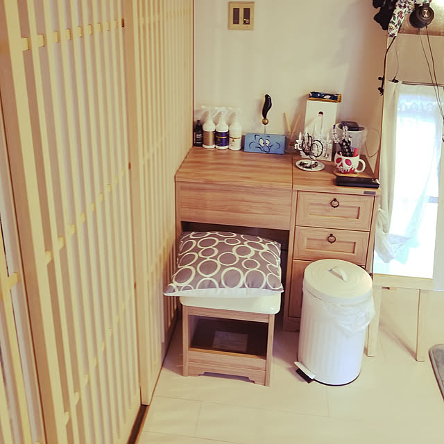 佐藤産業 9 16迄 18 900 17 010 Anri アンリ デスク ドレッサー 80cm幅 3色展開のレビュー 口コミとして参考になる投稿24枚 Roomclip ルームクリップ