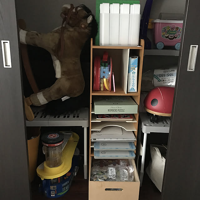 写真付きレビュー ランドセルラック キャスター付き スリム 送料無料 ランドセル 収納 おしゃれ ハンガー付き ハンガーラック スタンダード 幅30 30幅 Fj 001 Ir キッズ 子供部屋 引出し 子供 教科書 本棚 D 在 29sx の通販商品 口コミ情報 Roomclipショッピング