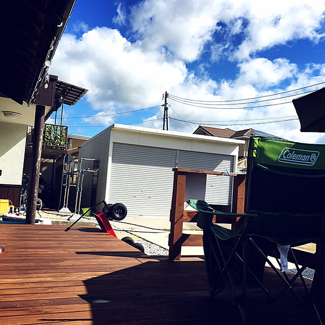 Coleman コールマン イージーリフトチェアst グリーン のレビュー クチコミとして参考になる投稿6枚 Roomclip ルームクリップ