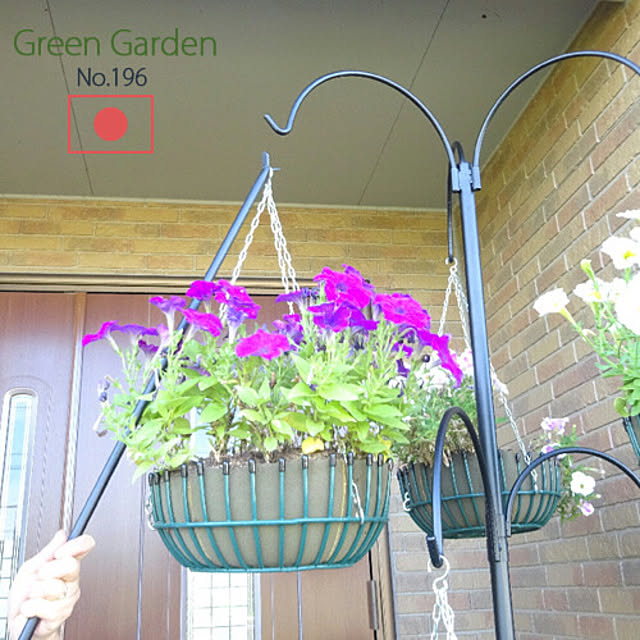 ガーデンポール No 192 日本製 Green Garden ハンギングポール ハンギング バスケット プランター ワイヤー アイアン おしゃれ 吊り下げ 観葉植物 寄せ植え 植木鉢 ポット 小kd 通販 Roomclipショッピング