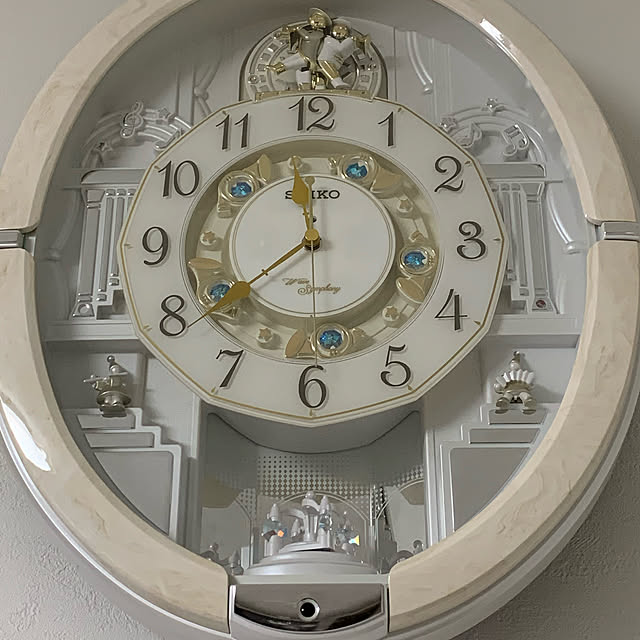 じます ヤフオク! SEIKO からくり時計 シンフォニー Sympho... - 動作 ...