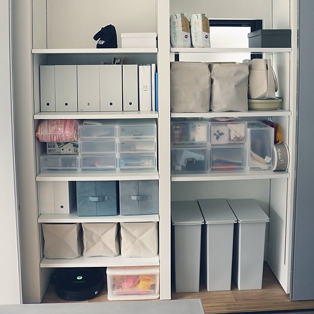 無印良品 ポリプロピレンケース 引出式 浅型 ３段のレビュー 口コミとして参考になる投稿137枚 Roomclip ルームクリップ