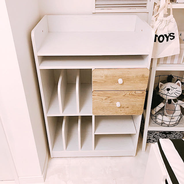 スマート アイ 割引クーポン配布中 可動式棚 物かけフック キャスター付き 幅64cm ランドセルラック Log ログ 5色対応 ランドセル収納 リビングラック スリム 木製 おしゃれ 子供部屋 大型 のレビュー 口コミとして参考になる投稿3枚