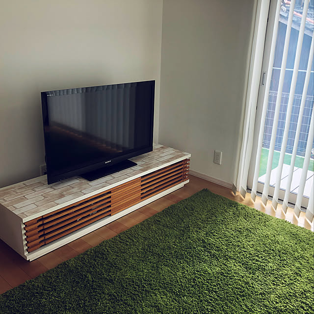 明和グラビア アクセント壁紙 レンガ ホワイト 92cmx2 5m Wap 501wh 期間限定クーポン配布中 のレビュー クチコミとして参考になる投稿4枚 Roomclip ルームクリップ