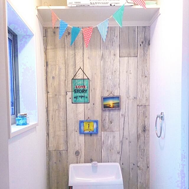 バス トイレ サーフ ヴィンテージ リノベーション 西海岸風 などのインテリア実例 16 06 19 17 08 18 Roomclip ルームクリップ