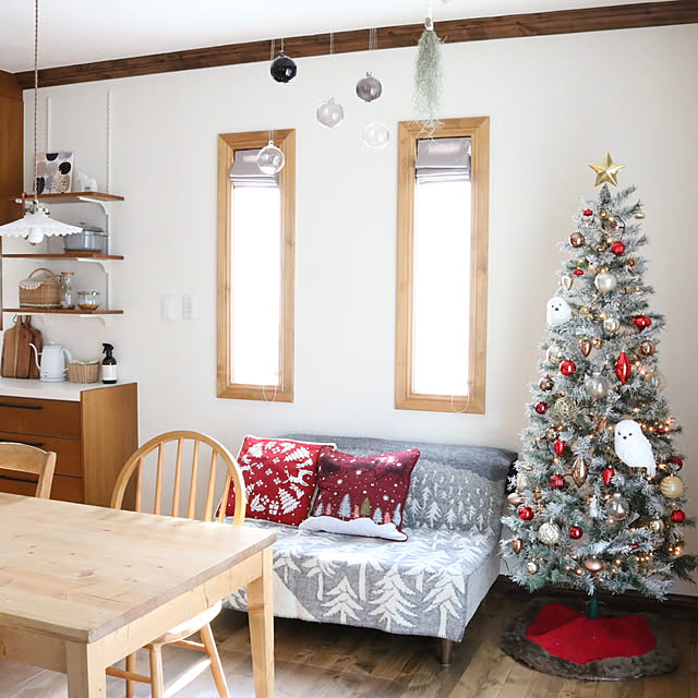 写真付きレビュー イッタラ オーナメントボール 5個セット レッド Iittala Ornament クリスマスツリーデコレーション ガラスボール の通販商品 口コミ情報 Roomclipショッピング