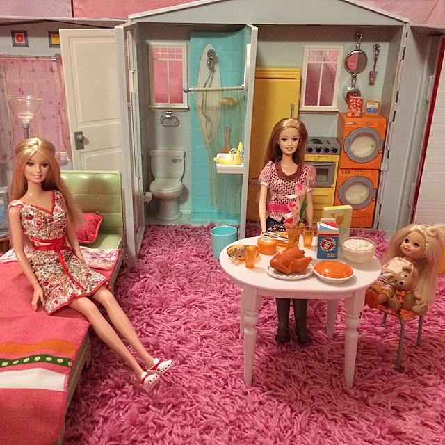 マテル Mattel バービー バービーのすてきなおうち J0500のレビュー 口コミとして参考になる投稿2枚 Roomclip ルームクリップ