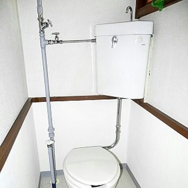バス/トイレ/DIY/賃貸/賃貸でも諦めない!/賃貸でも楽しく♪...などのインテリア実例 - 2016-03-18 18:00:11