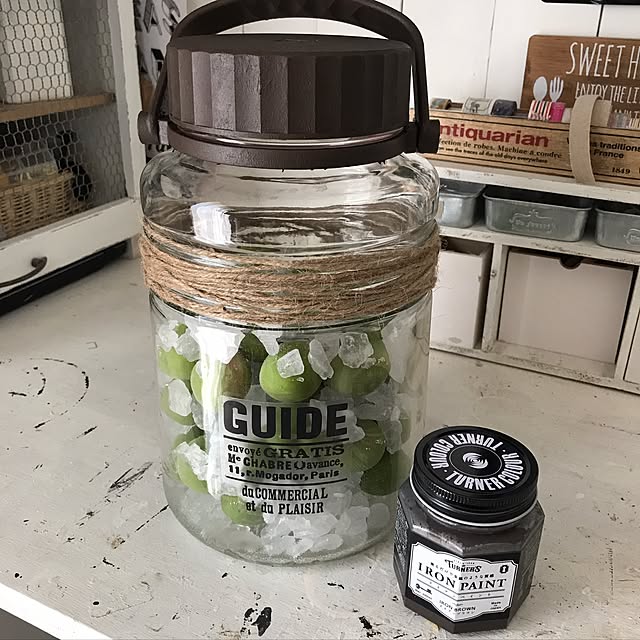 アデリア 果実酒瓶 果実酒びん 5号 4lのレビュー クチコミとして参考になる投稿1枚 Roomclipショッピング