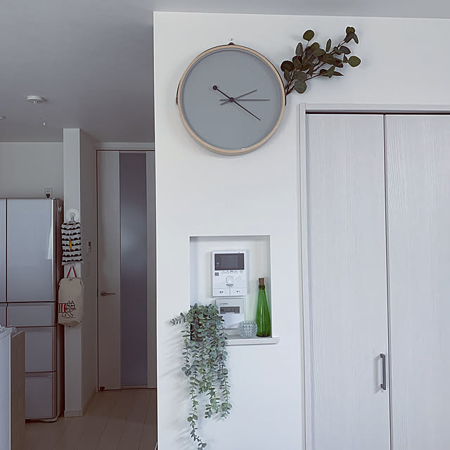 写真付きレビュー Ikea イケア ウォールクロック 時計 アッシュ材突き板 ライトグレー 42cm N Rotblota ロートブロータ インテリア 雑貨 壁掛け時計 掛け時計 おしゃれ シンプル 北欧 かわいいの通販商品 口コミ情報 Roomclipショッピング