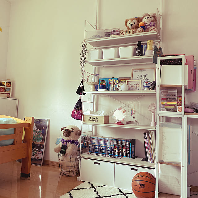 Salut サリュ ライフスタイル 理想の女子部屋に ブリキトレー ホワイトのレビュー クチコミとして参考になる投稿17枚 Roomclip ルームクリップ