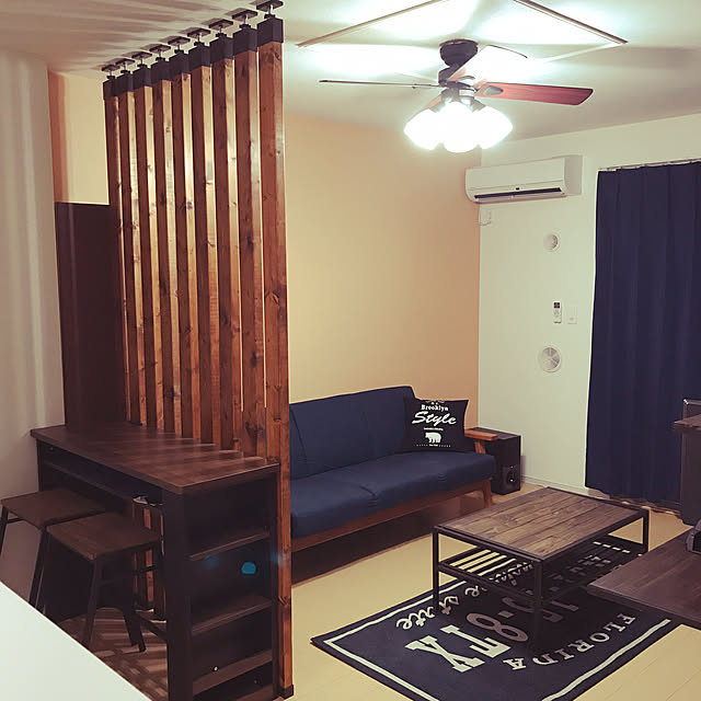 ニトリ ディアウォール間仕切りのまとめページ Roomclip ルームクリップ