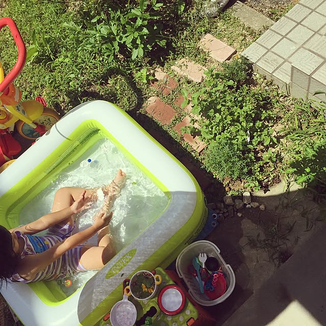 在庫限り キッズ水着 Ritoca 男の子 女の子 キャップ付き 3点セット サイズ調節 セパレート 子供 海水浴 かわいい スイミング ベビー キッズ 70 80 90 100 110 リトカ ベビースイミング 送料無料のレビュー クチコミとして参考になる投稿1枚 Roomclip ルームクリップ