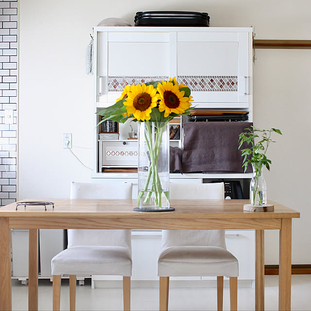 ニトリ グラスベース シリンダー L Cs15 40 のレビュー 口コミとして参考になる投稿43枚 Roomclip ルームクリップ