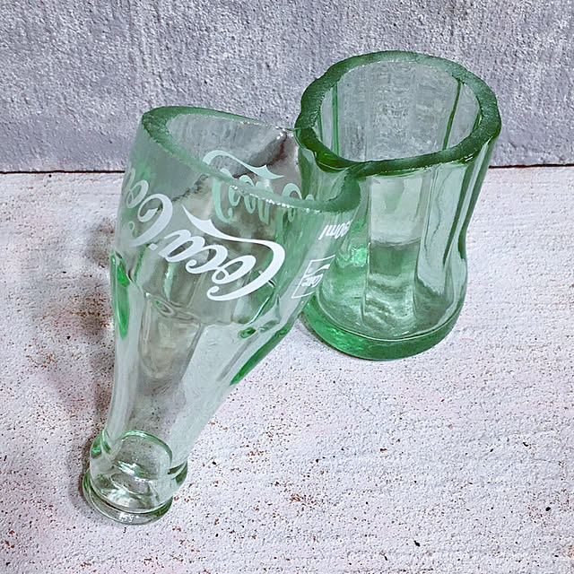 キッチン/ガラス加工/ガラスアート/コカコーラの瓶/コカコーラ/SPR&hellip;などのインテリア実例 20180715 192105