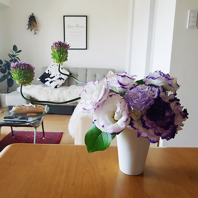 部屋全体/植物のある暮らし/フラワーアレンジメント/ナチュラル/花のある暮らし/カラフル&hellip;などのインテリア実例 20180428