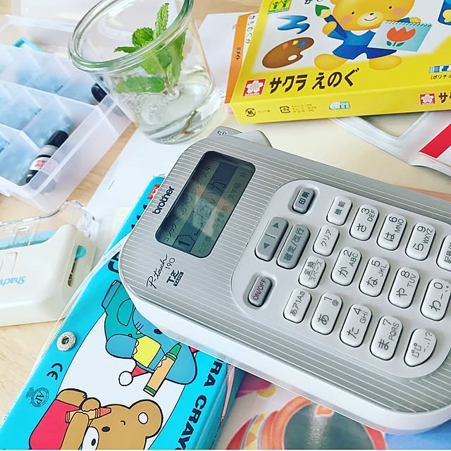 ブラザー工業 ラベルライター P Touch 190 ピンク Pt 190pのレビュー クチコミとして参考になる投稿1枚 Roomclip ルームクリップ ブラザー工業 ラベルライター P Touch 190 ピンク Pt 190pのレビュー クチコミとして参考になる投稿1枚 Roomclip ルームクリップ