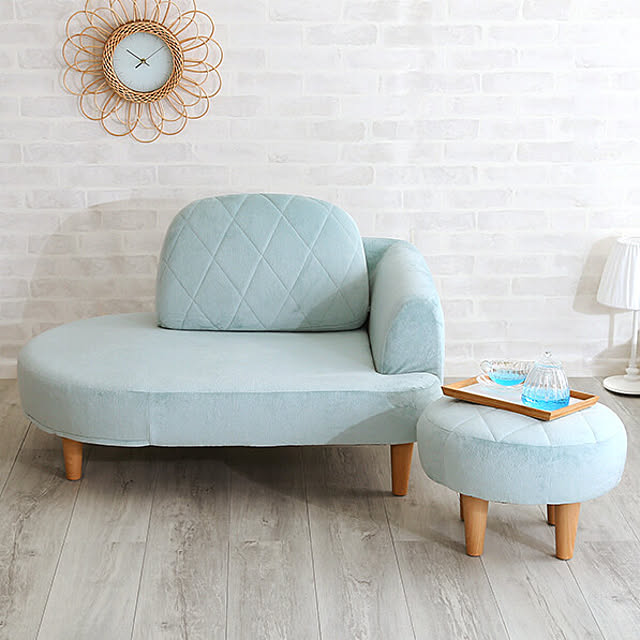 大人かわいい コンパクトカウチソファ オットマン付き ソファー ソファ 2人掛け ポケットコイル おしゃれ 女性 小さめ ローソファ ソファベッド ソファーベッド コーナー 一人暮らし 可愛い テレワーク 2p おうち時間 かわいい 大人可愛い Chammy チャミー Og の