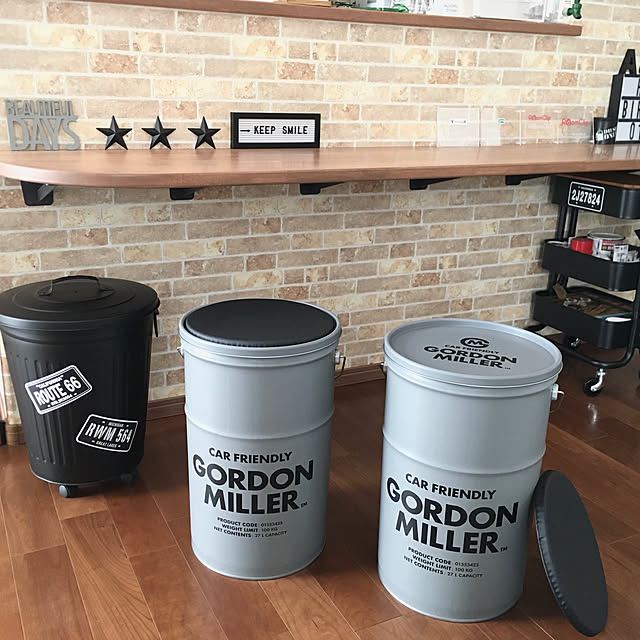 ゴードンミラー Gordon Miller Gordon Miller ペール缶スツール 27l チェア 椅子 スタッキング アウトドア キャンプ 収納 洗車 ゴミ箱 クッション 蓋 スタンド グレー のレビュー 口コミとして参考になる投稿8枚