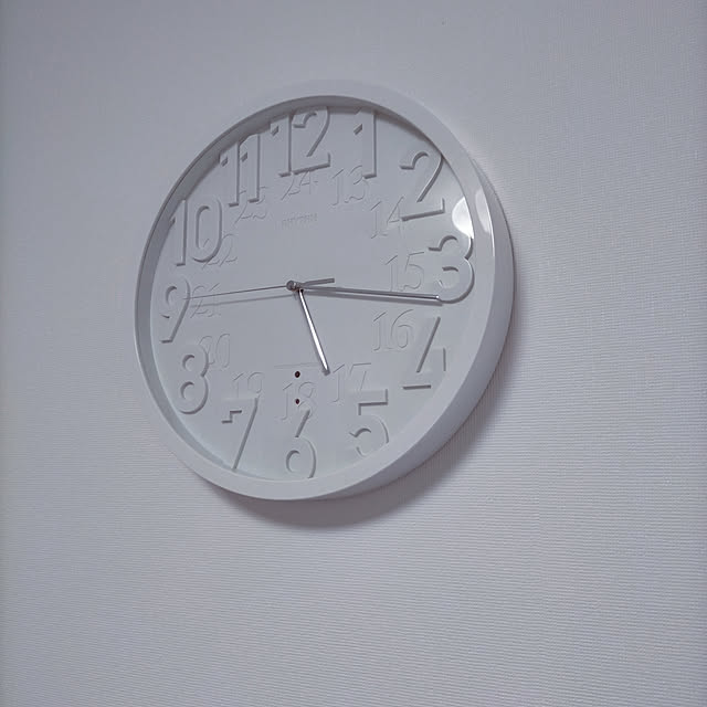 写真付きレビュー 掛け時計 電波時計 リズム時計 8my4rh03 08 時計 壁掛時計 壁掛け 電波 北欧 おしゃれ かっこいい ホワイト シンプル かわいい 寝室 シンプル ギフト プレゼント 結婚祝い 内祝い 人気 新生活 インテリア 誕生日 父の日 実用的 の通販商品 口コミ