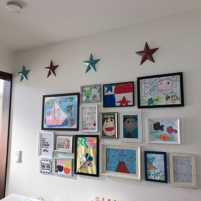 壁/天井/和室/子供の絵を飾るのインテリア実例 20181221 095354 ｜ RoomClip