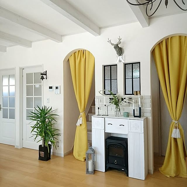 Ikea イケア カーテン イエロー Mariam 通販 403 265 44のレビュー クチコミとして参考になる投稿49枚 Roomclip Item