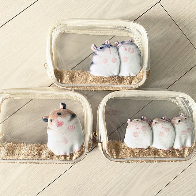 You More ペタッと壁に張り付いている ハムスターのポーチの会 フェリシモ Felissimoのレビュー クチコミとして参考になる投稿7枚