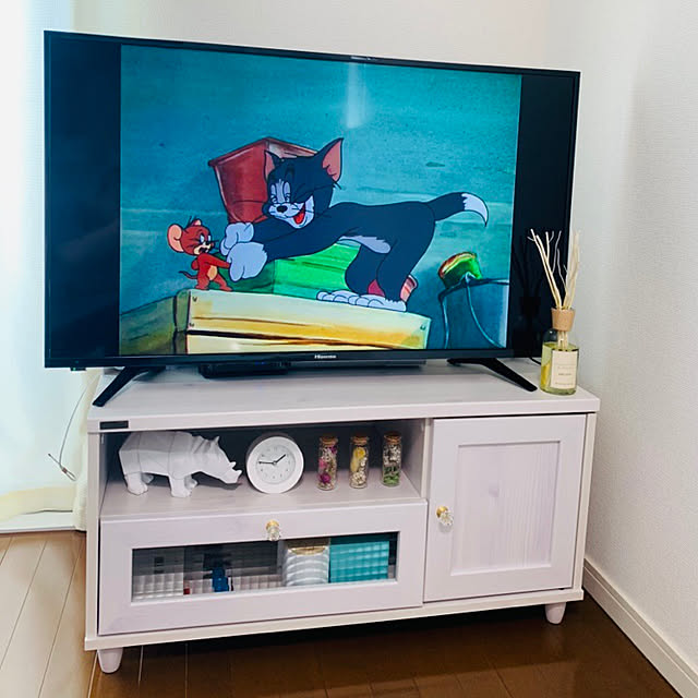 完成品 テレビ台 ローボード 完成品 北欧 白 ホワイト 収納 かわいい ひとり暮らし Tv台 テレビボード コンパクト シンプル 幅90cm 幅90 かわいい Tvボード おしゃれ Vrend Vrk45 90l のレビュー クチコミとして参考になる投稿21枚 Roomclip ルームクリップ