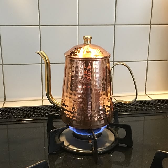 カリタ 銅ポット600 600ml 送料無料 のレビュー クチコミとして参考になる投稿2枚 Roomclip ルームクリップ