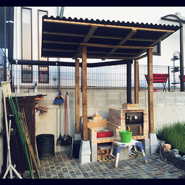 ピザ小屋/庭/BBQ/バーベキュー/ピザ...などのインテリア実例 - 2019-11-17 11:34:57