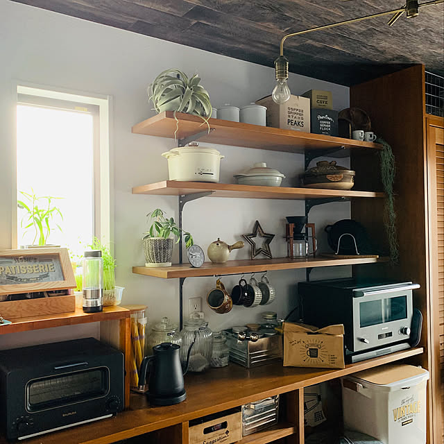ナチュラルキッチン 手作りリース すのこ棚のまとめページ RoomClip (ルームクリップ)