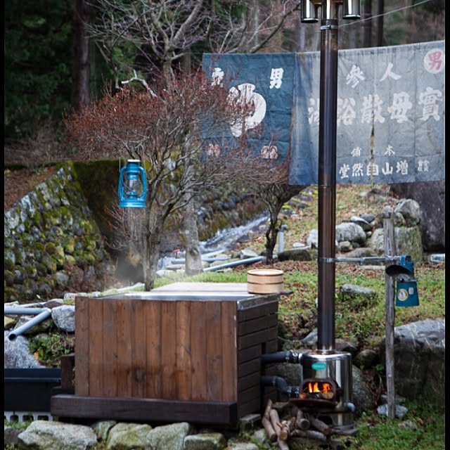 バス トイレ 露天風呂 Diy アウトドア ハンドメイド などのインテリア実例 16 01 10 21 48 Roomclip ルームクリップ