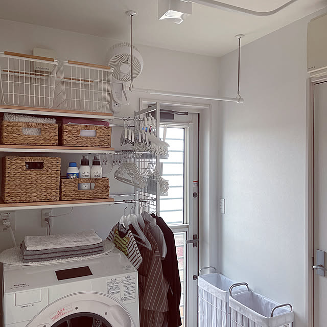 写真付きレビュー Ikea イケア Jall 物干しラック 室内 屋外用 002 428 91の通販商品 口コミ情報 Roomclipショッピング