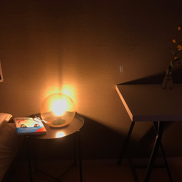 写真付きレビュー Ikea イケア テーブルランプ グレー 17cm N Fado ファード 照明器具 デスクライト テーブルランプ おしゃれ シンプル 北欧 かわいいの通販商品 口コミ情報 Roomclipショッピング