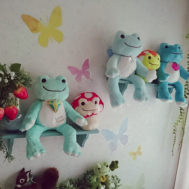 かえるのピクルス カエルのピクルス ピクルスきのこの森シリーズ きのこの森 きのこだるま 赤 かえるのぬいぐるみ グッズ ピクルスザフロッグ カエル雑貨 秋 キノコ オータム のレビュー クチコミとして参考になる投稿1枚 Roomclip ルームクリップ