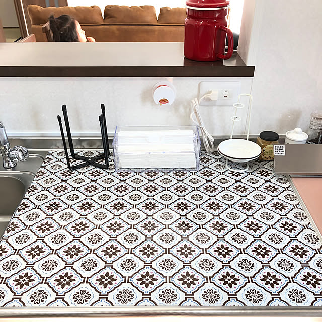 調理台マット シリコン キッチントップ保護マット 60 75cm シリコン製マット 調理マット 大判サイズ キッチン保護マット シリコンマット 調理台保護 保護シート 保護マット 汚れ防止 傷防止 キッチン用品 キッチン便利グッズ のレビュー クチコミとして参考になる