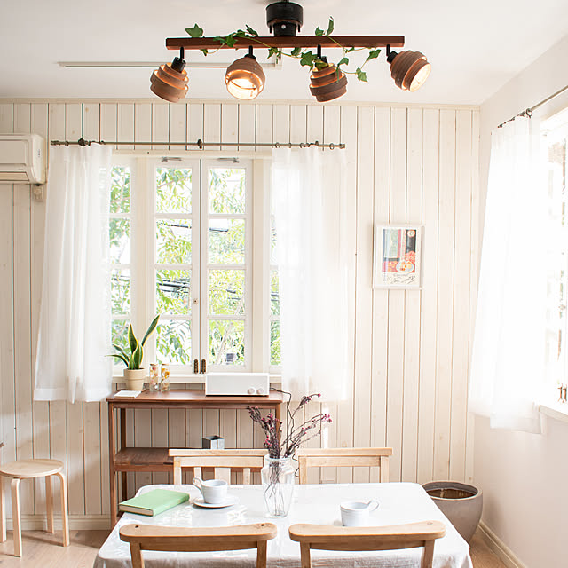 シーリングライト 照明 おしゃれ 間接照明 バーライト リビング アヴァロス 木目 バータイプ 天然木 カジュアル 明るい カフェ 天井照明 アクリル ダイニング 4灯 4灯シーリング Avaros Led 8畳 照明器具 寝室 北欧 ナチュラル オーク ウォールナット