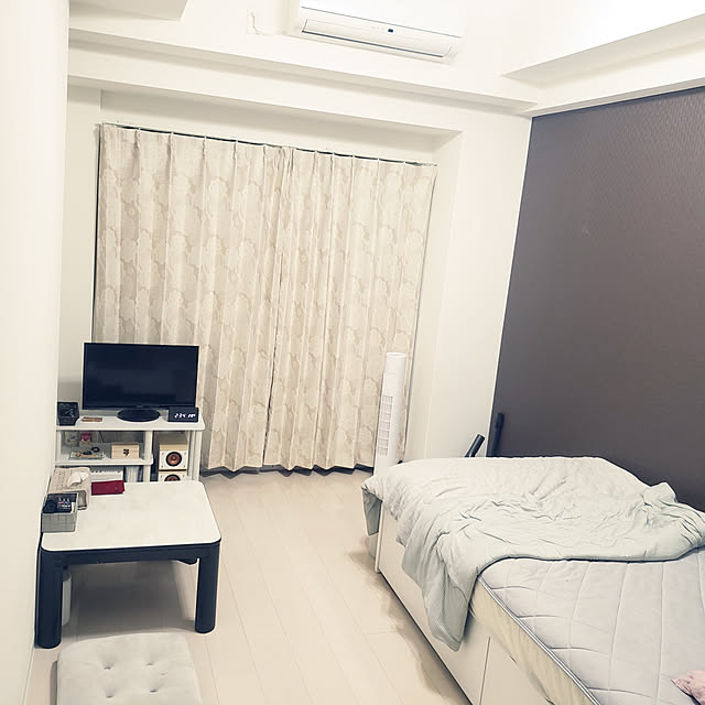 ニトリ 浅型引出し付きシングルベッドフレーム メリッサ3 H85wh アサヒキ25 のレビュー 口コミとして参考になる投稿4枚