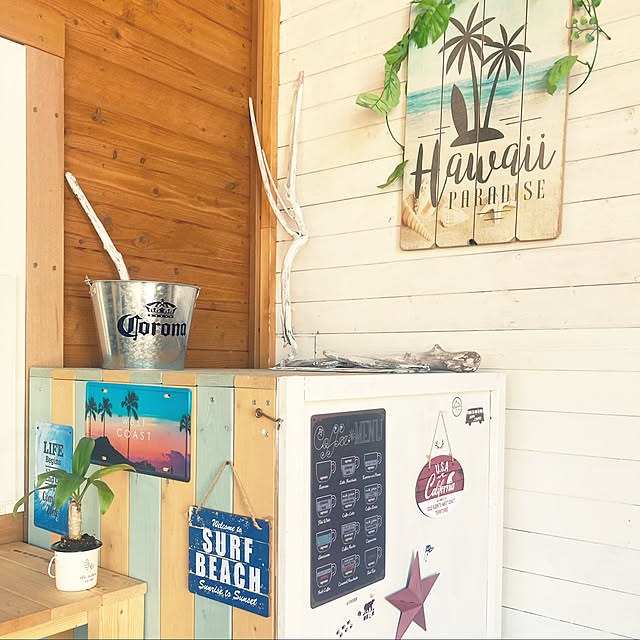 市場 ハワイアン雑貨 かわいい コースター インテリア 小物 リゾート ハワイ おしゃれ キッチン 南国 お土産